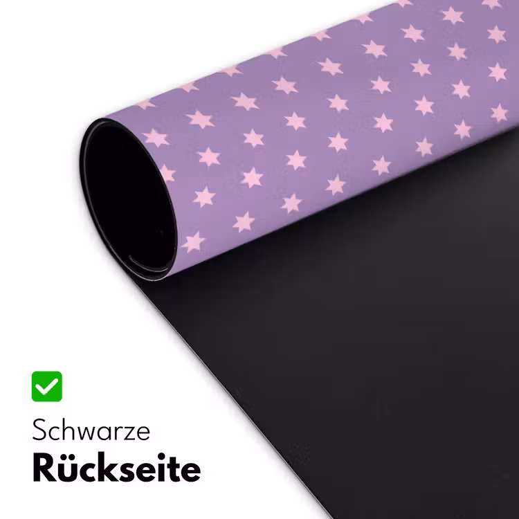Schreibtischunterlage - Lila – Rosa – Sterne – Geometrisch – Muster — 2