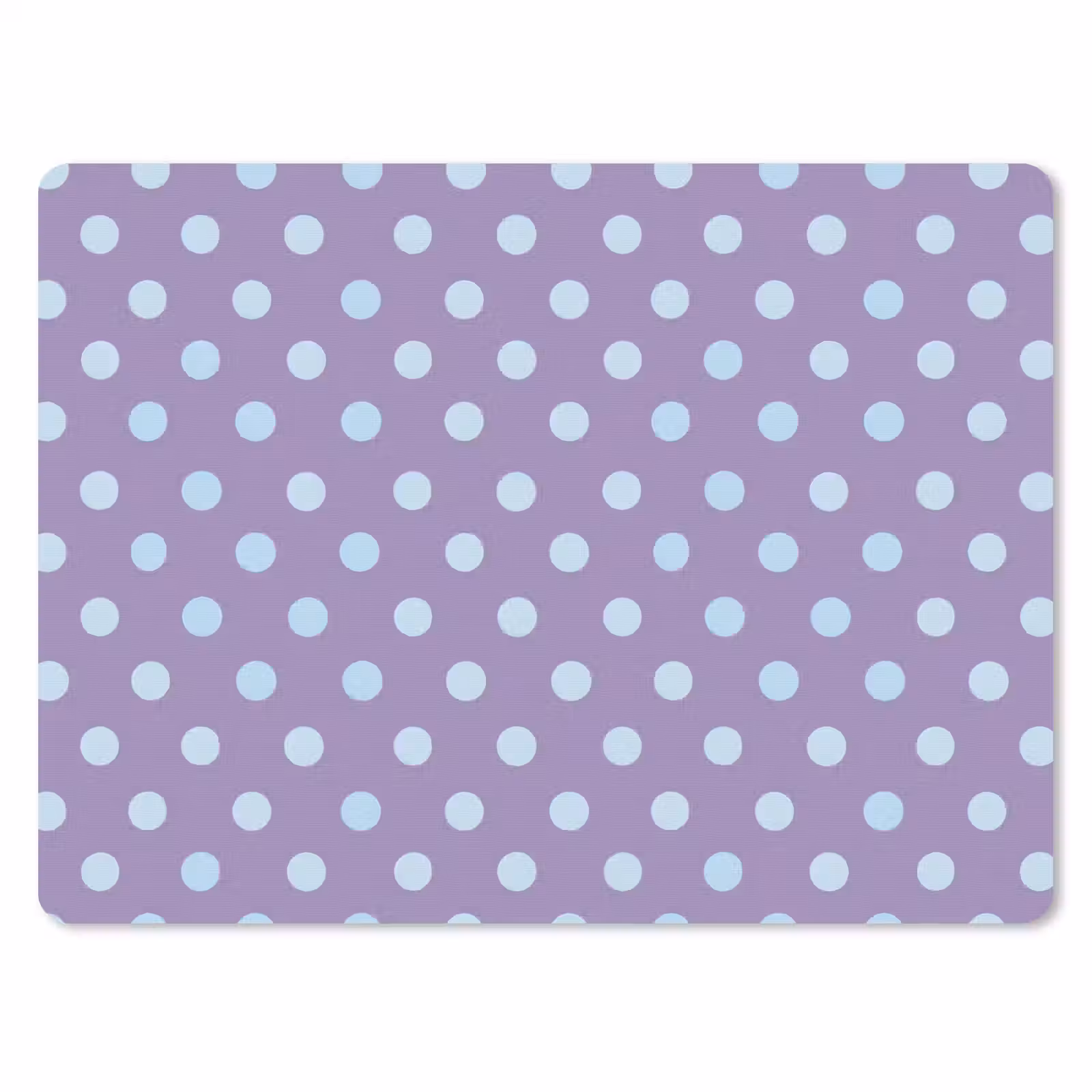Mauspad - Lila – Blau – Geometrisch – Punkte – Polka Dot – Muster — 1
