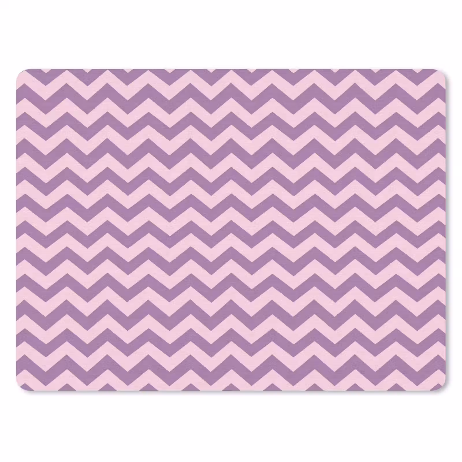 Mauspad - Lila – Rosa – Geometrisch – Chevron – Zickzack – Muster — 1