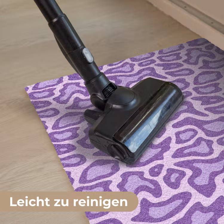 Fußmatte - Lila – Abstrakt – Leopard – Flecken – Groovy – Muster — 9