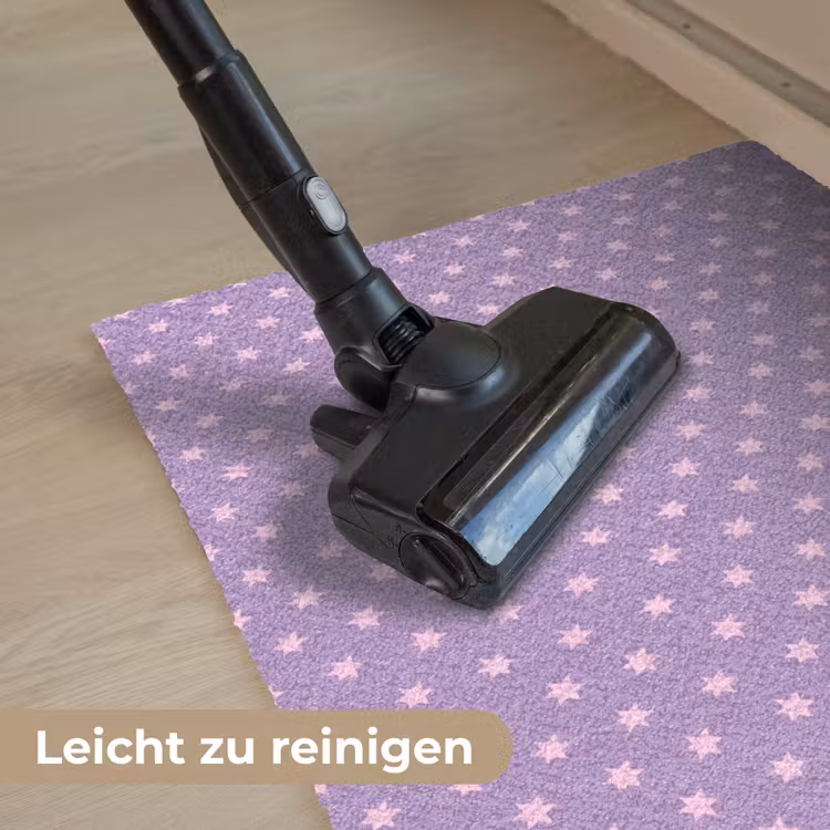Fußmatte - Lila – Rosa – Sterne – Geometrisch – Muster — 9