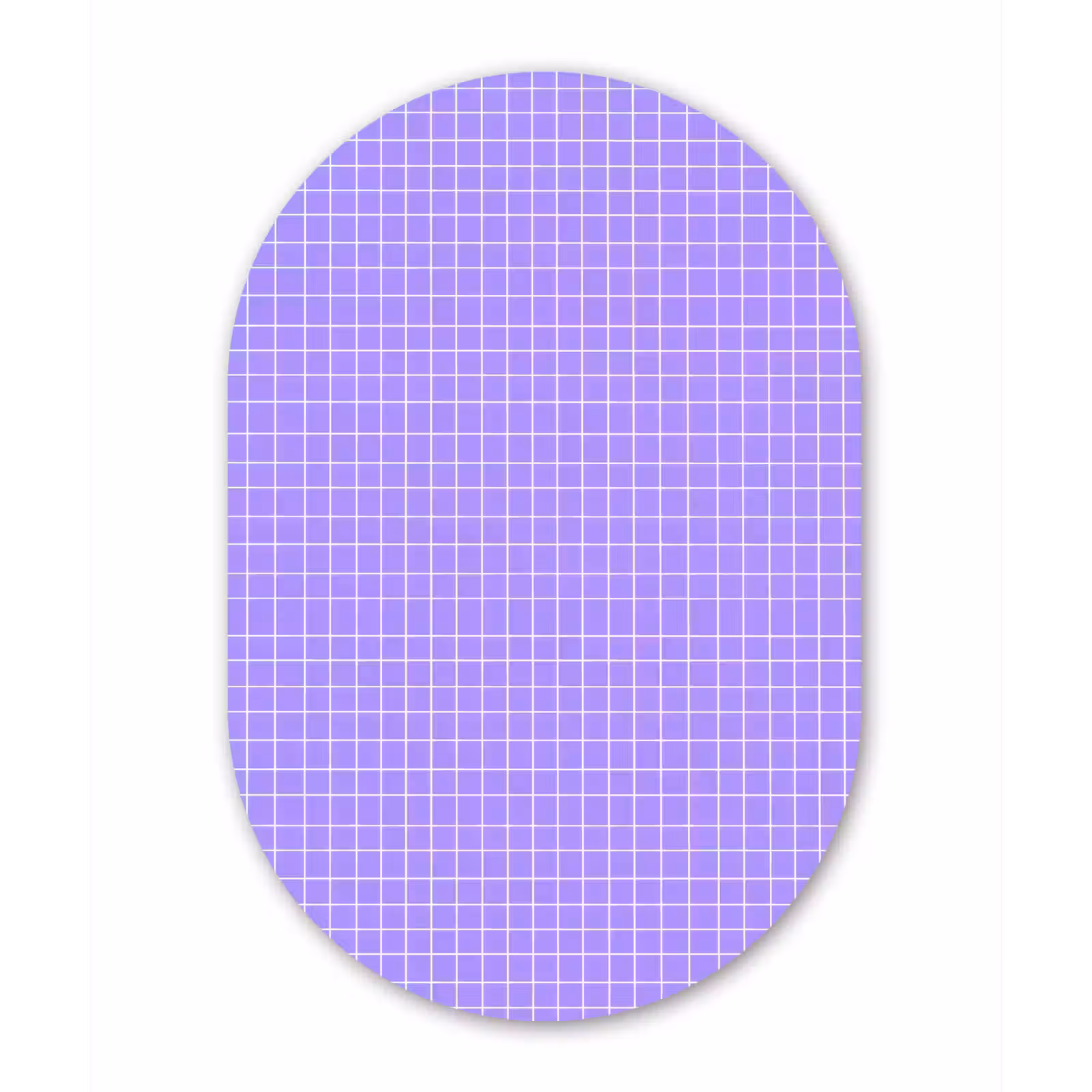 Forexbild Oval - Lila – Geometrisch – Raster – Minimalistisch – Muster — 1