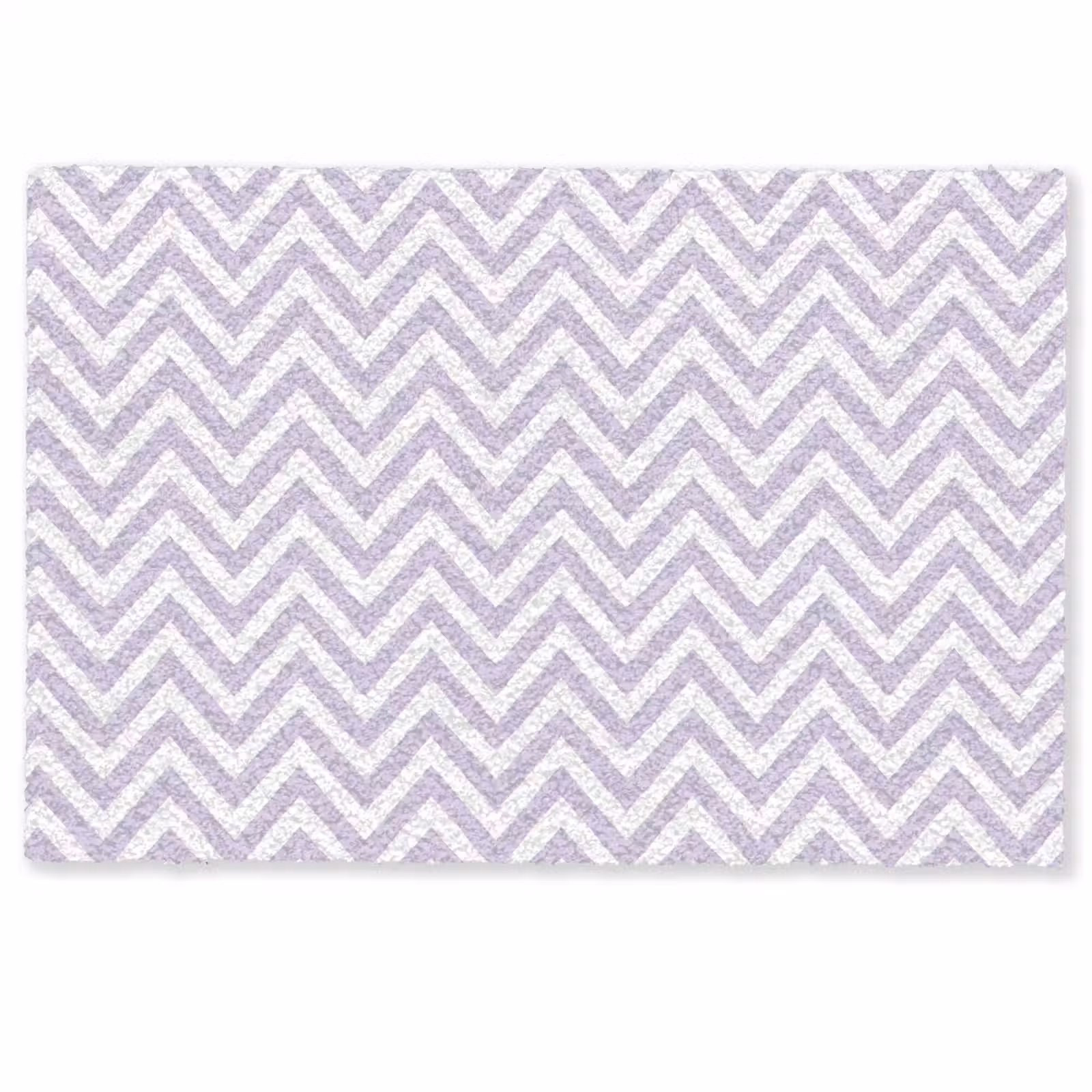 Fußmatte - Lila – Geometrisch – Chevron – Zickzack – Muster — 1