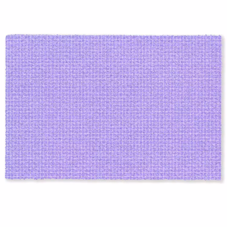 Fußmatte - Lila – Geometrisch – Raster – Minimalistisch – Muster — 1