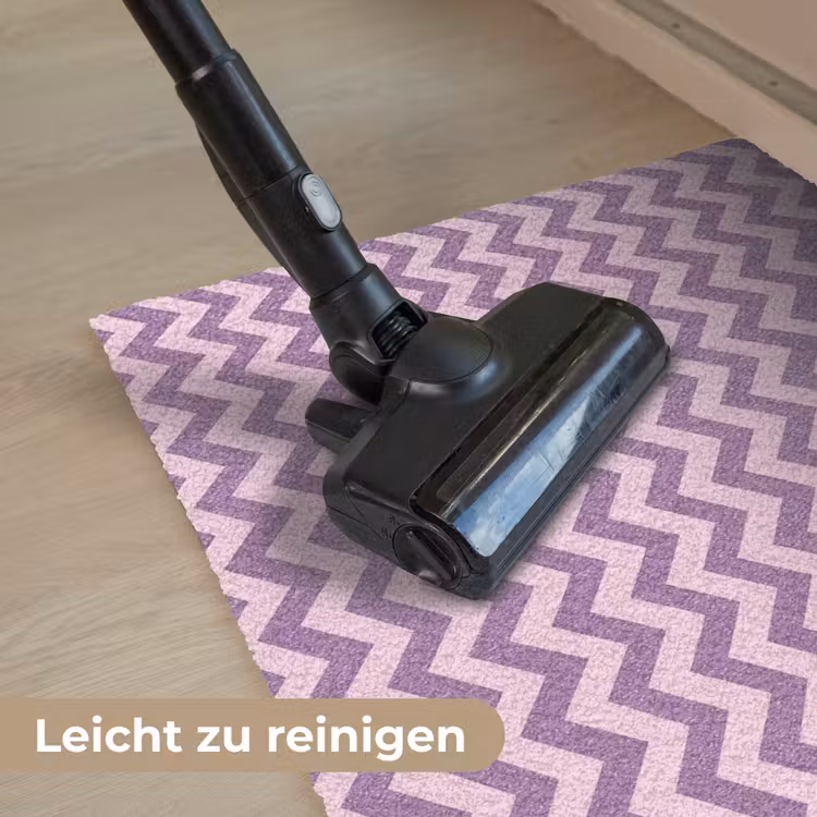 Fußmatte - Lila – Rosa – Geometrisch – Chevron – Zickzack – Muster — 9