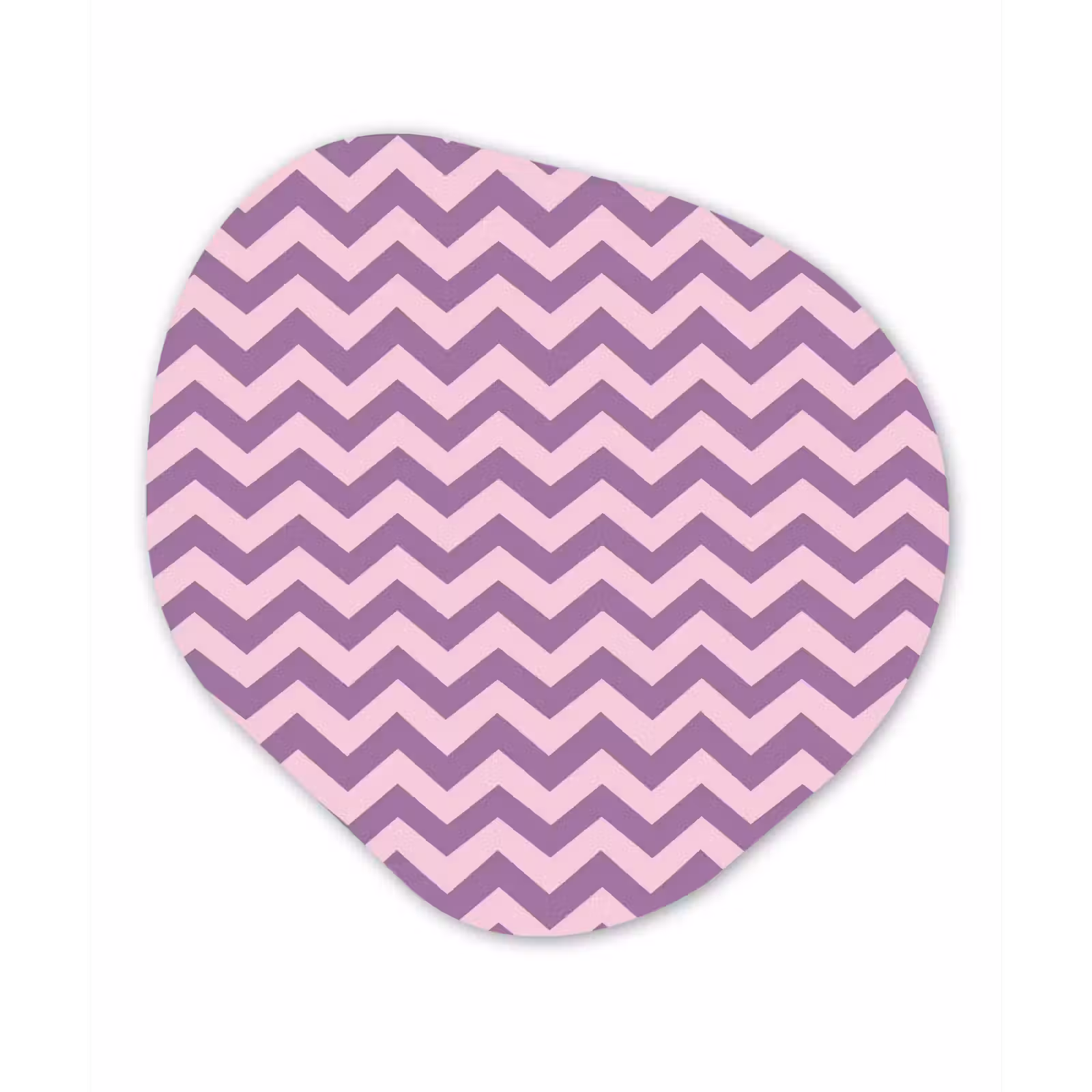 Forexbild Organische Form - Lila – Rosa – Geometrisch – Chevron – Zickzack – Muster — 1