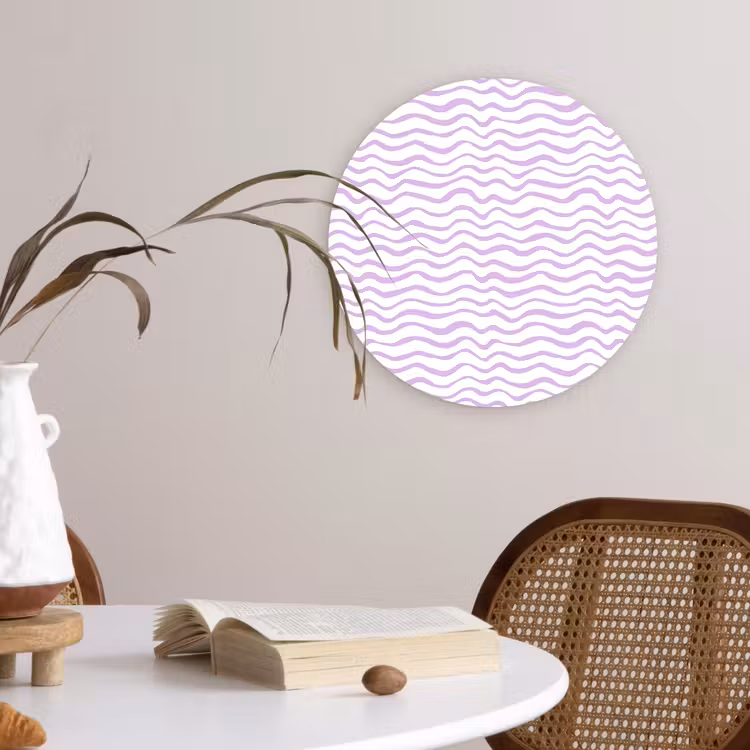 Forexbild Rund - Lila – Geometrisch – Wellen – Linien – Muster — 4