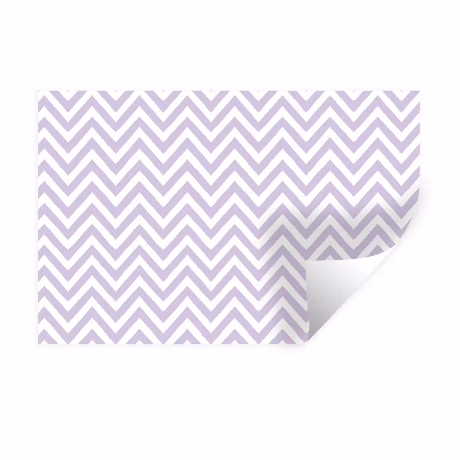 Wandtattoo – Lila – Geometrisch – Chevron – Zickzack – Muster — 1