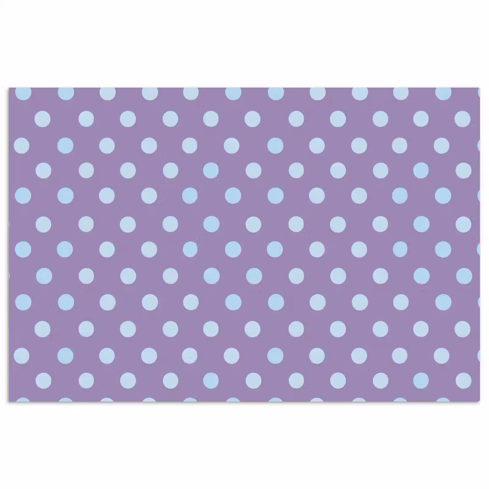 Poster - Lila – Blau – Geometrisch – Punkte – Polka Dot – Muster — 1