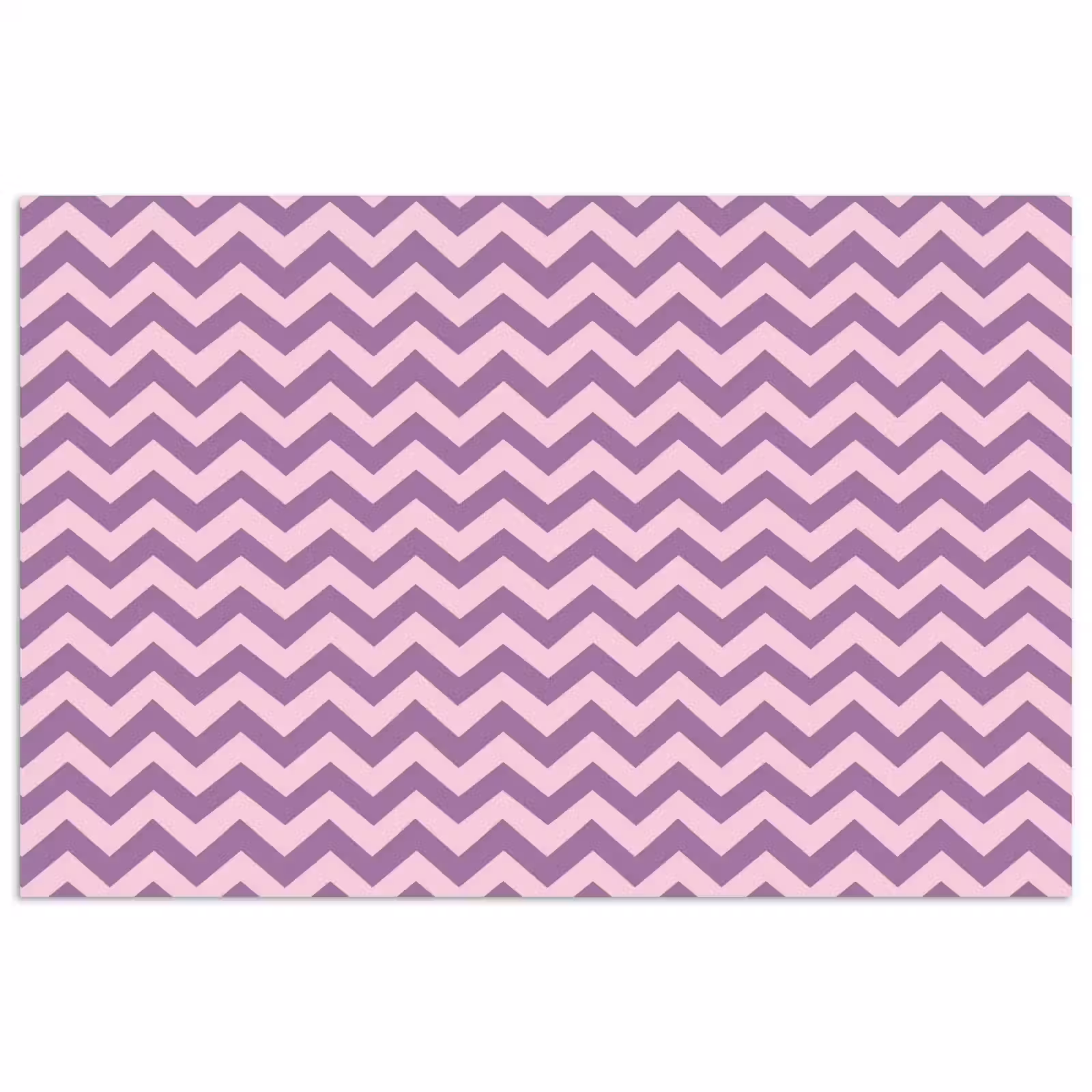 Poster - Lila – Rosa – Geometrisch – Chevron – Zickzack – Muster — 1
