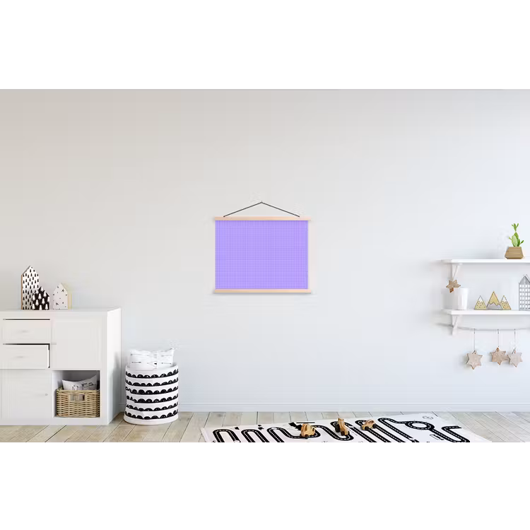 Stoffbild - Lila – Geometrisch – Raster – Minimalistisch – Muster — 2