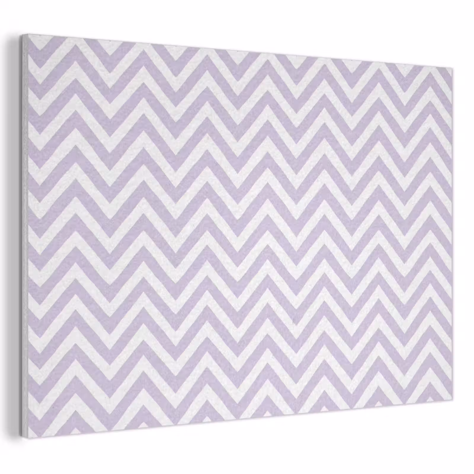 Akustikbild - Lila – Geometrisch – Chevron – Zickzack – Muster — 1