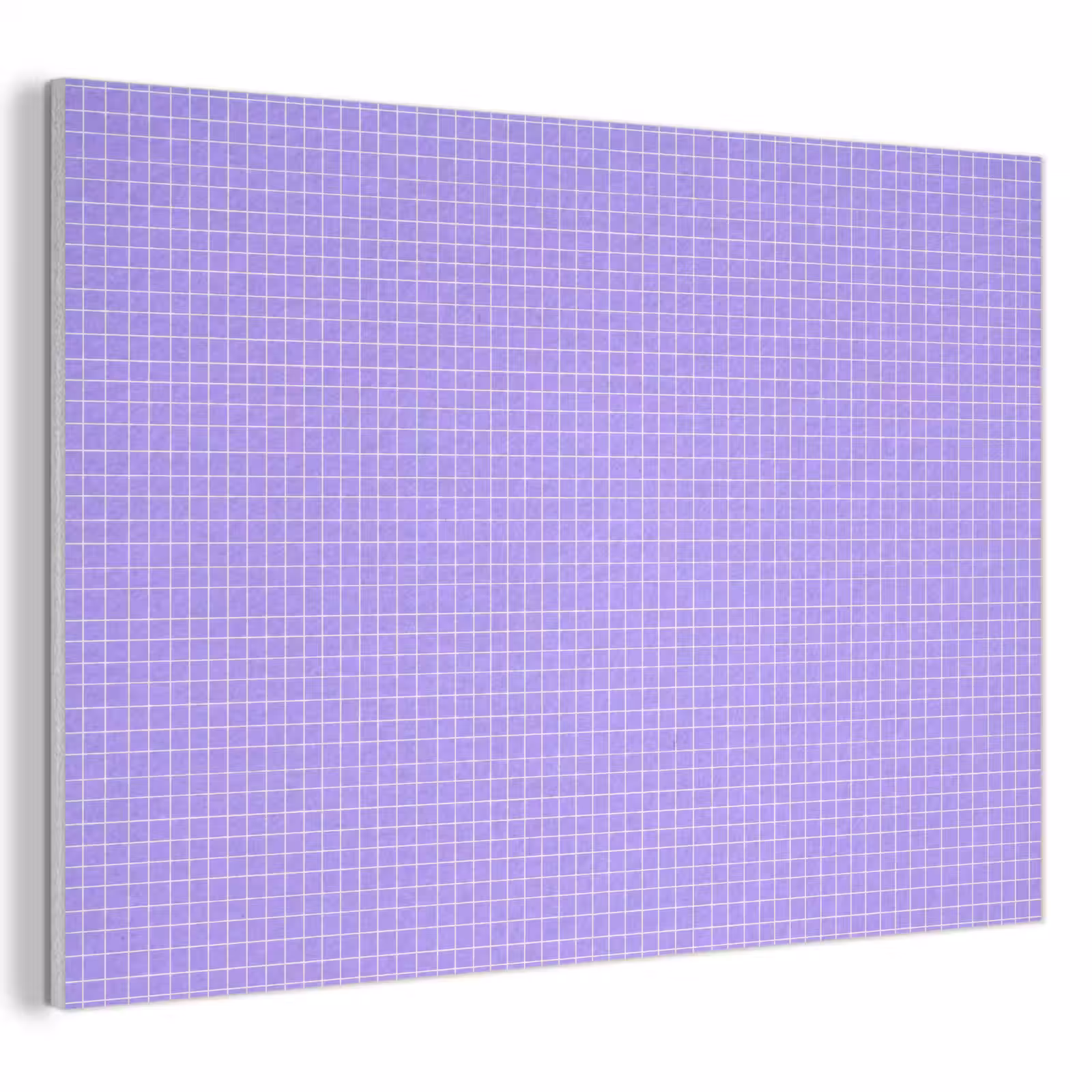 Akustikbild - Lila – Geometrisch – Raster – Minimalistisch – Muster — 1