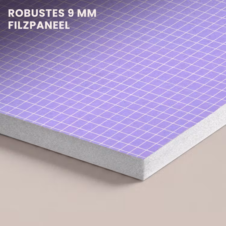 Akustikbild - Lila – Geometrisch – Raster – Minimalistisch – Muster — 5