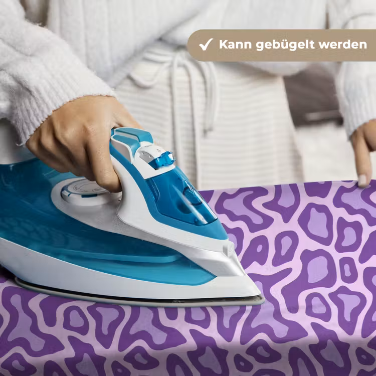 Wandteppich - Lila – Abstrakt – Leopard – Flecken – Groovy – Muster — 10