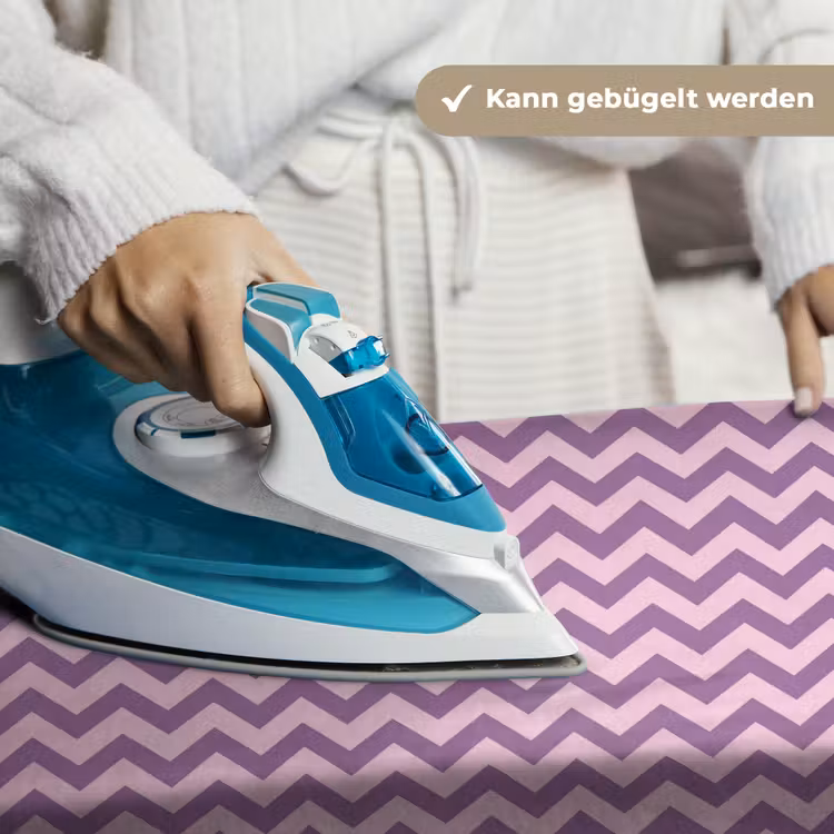Wandteppich - Lila – Rosa – Geometrisch – Chevron – Zickzack – Muster — 10