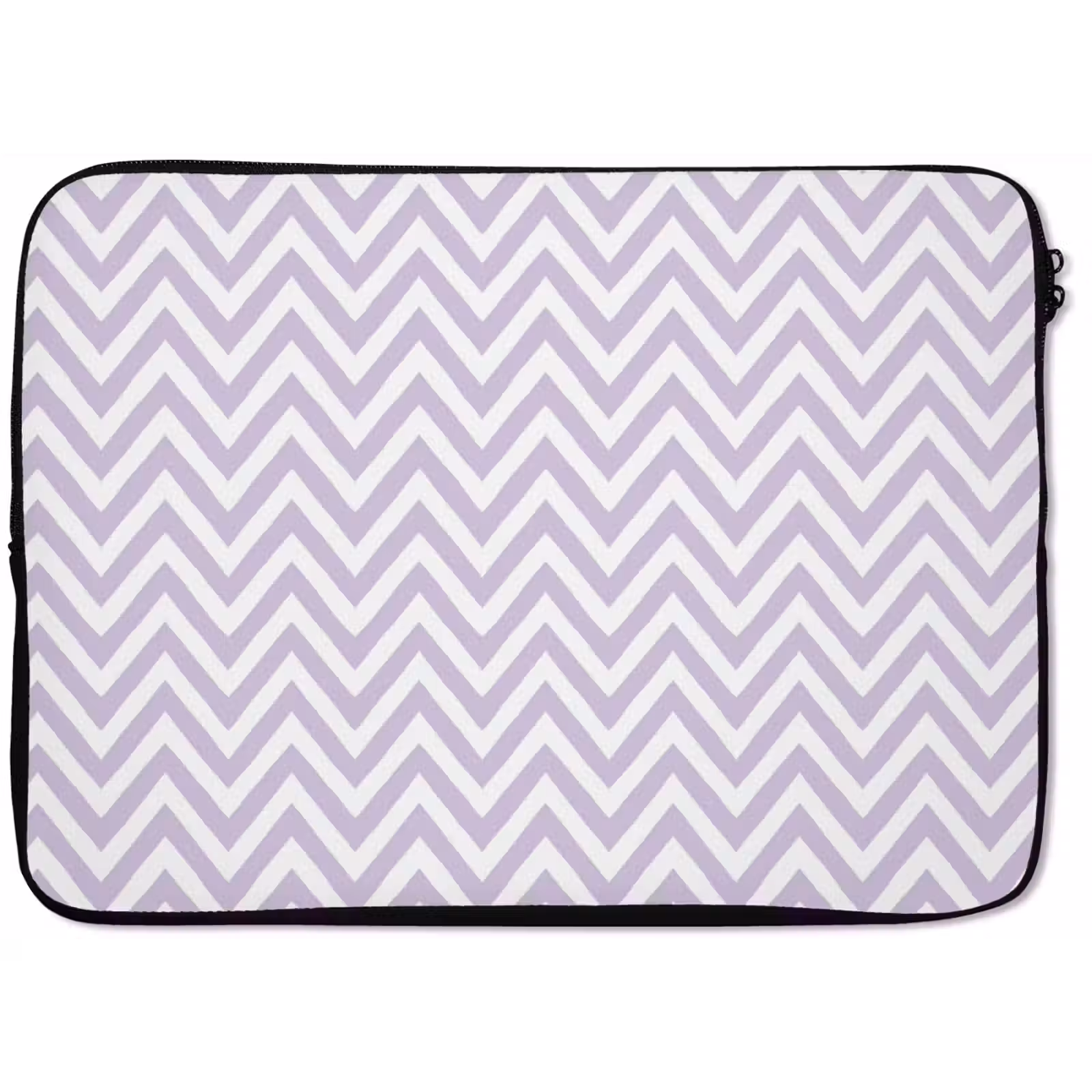Laptop hülle - Lila – Geometrisch – Chevron – Zickzack – Muster — 1