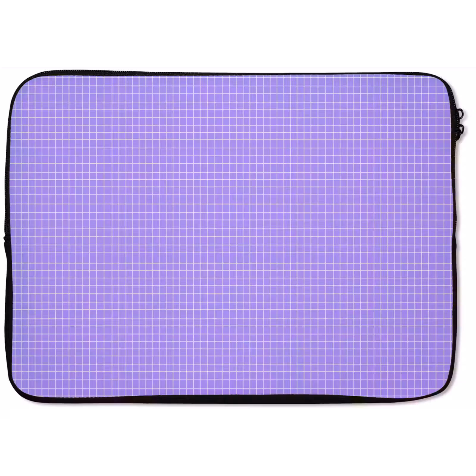 Laptop hülle - Lila – Geometrisch – Raster – Minimalistisch – Muster — 1