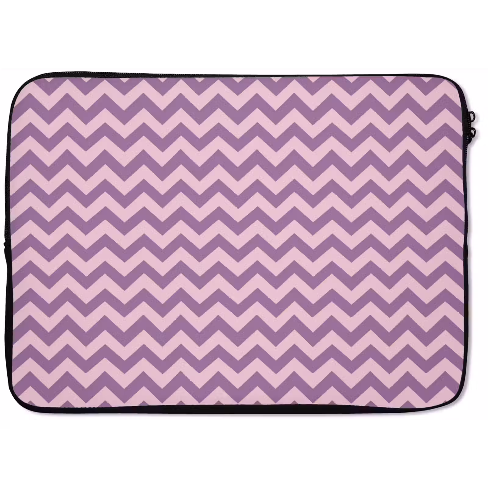 Laptop hülle - Lila – Rosa – Geometrisch – Chevron – Zickzack – Muster — 1