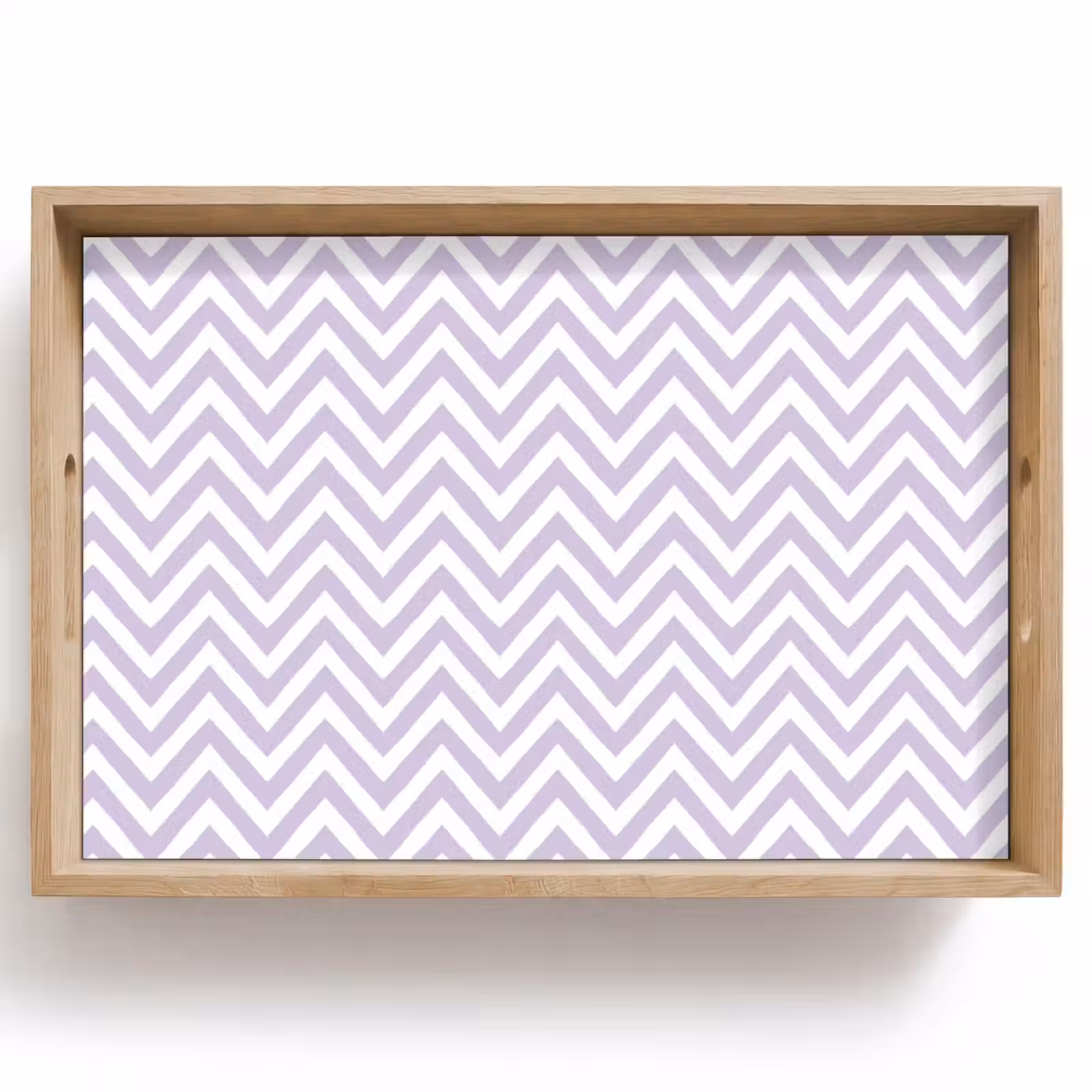 Tablett - Lila – Geometrisch – Chevron – Zickzack – Muster — 1