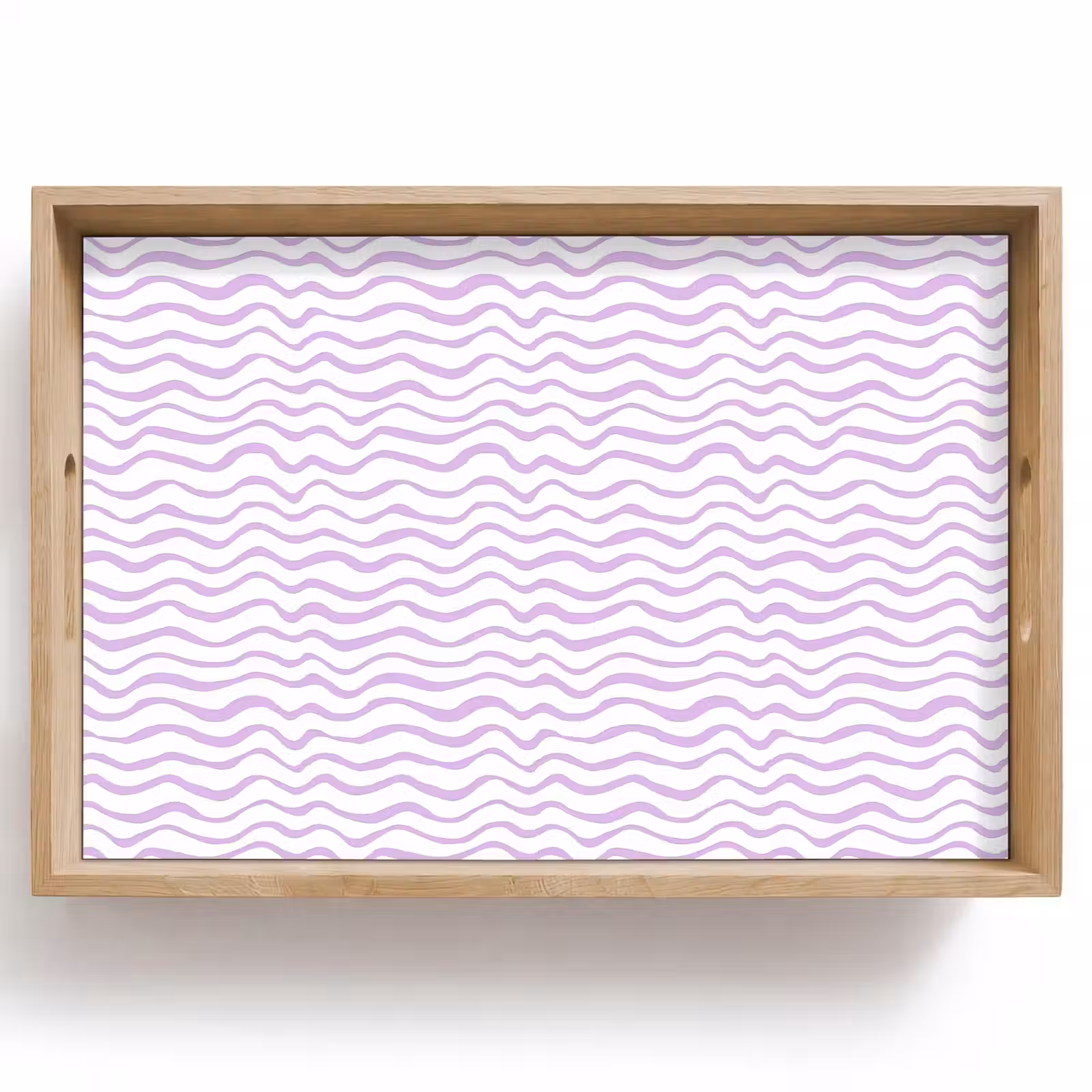 Tablett - Lila – Geometrisch – Wellen – Linien – Muster — 1