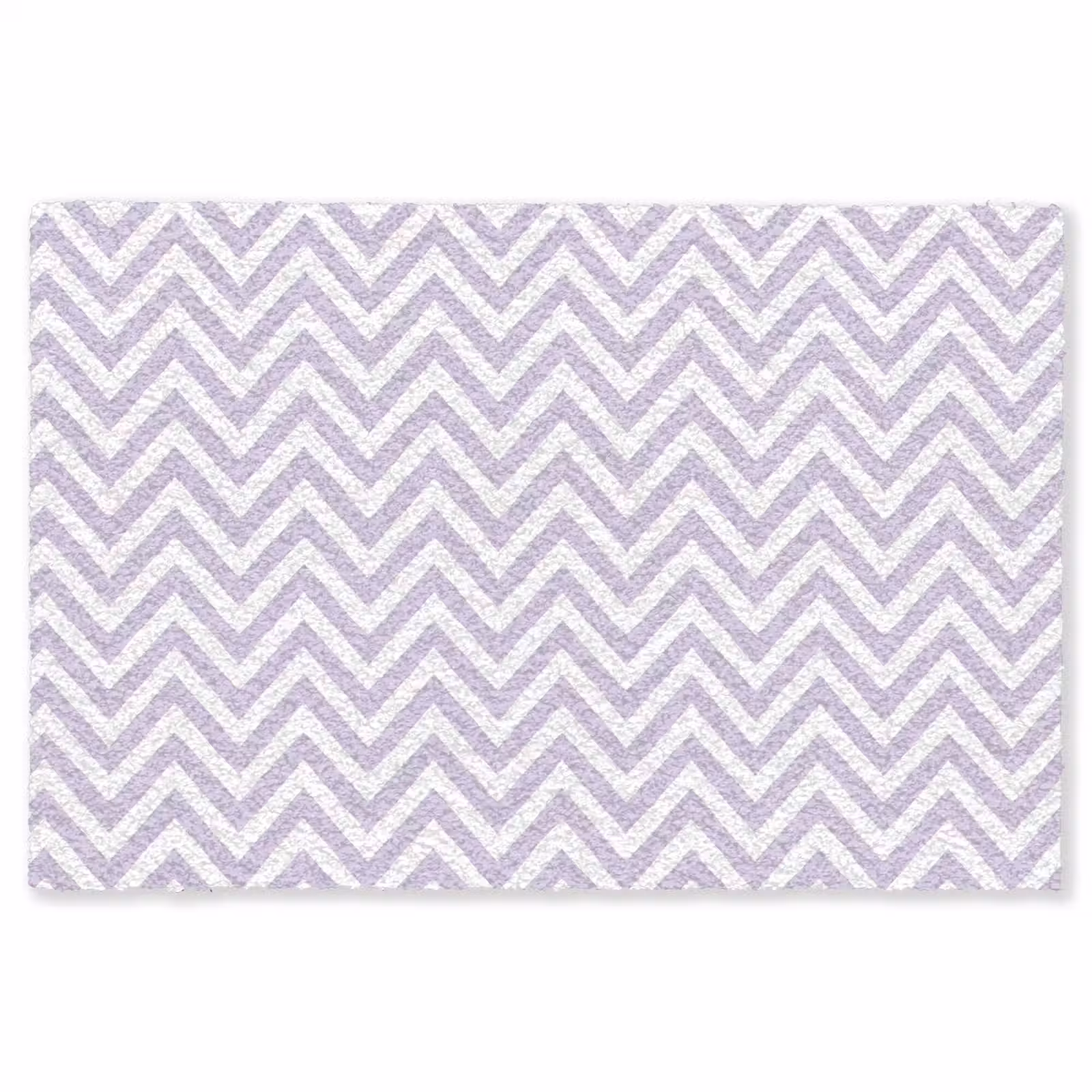 Teppich - Lila – Geometrisch – Chevron – Zickzack – Muster — 1