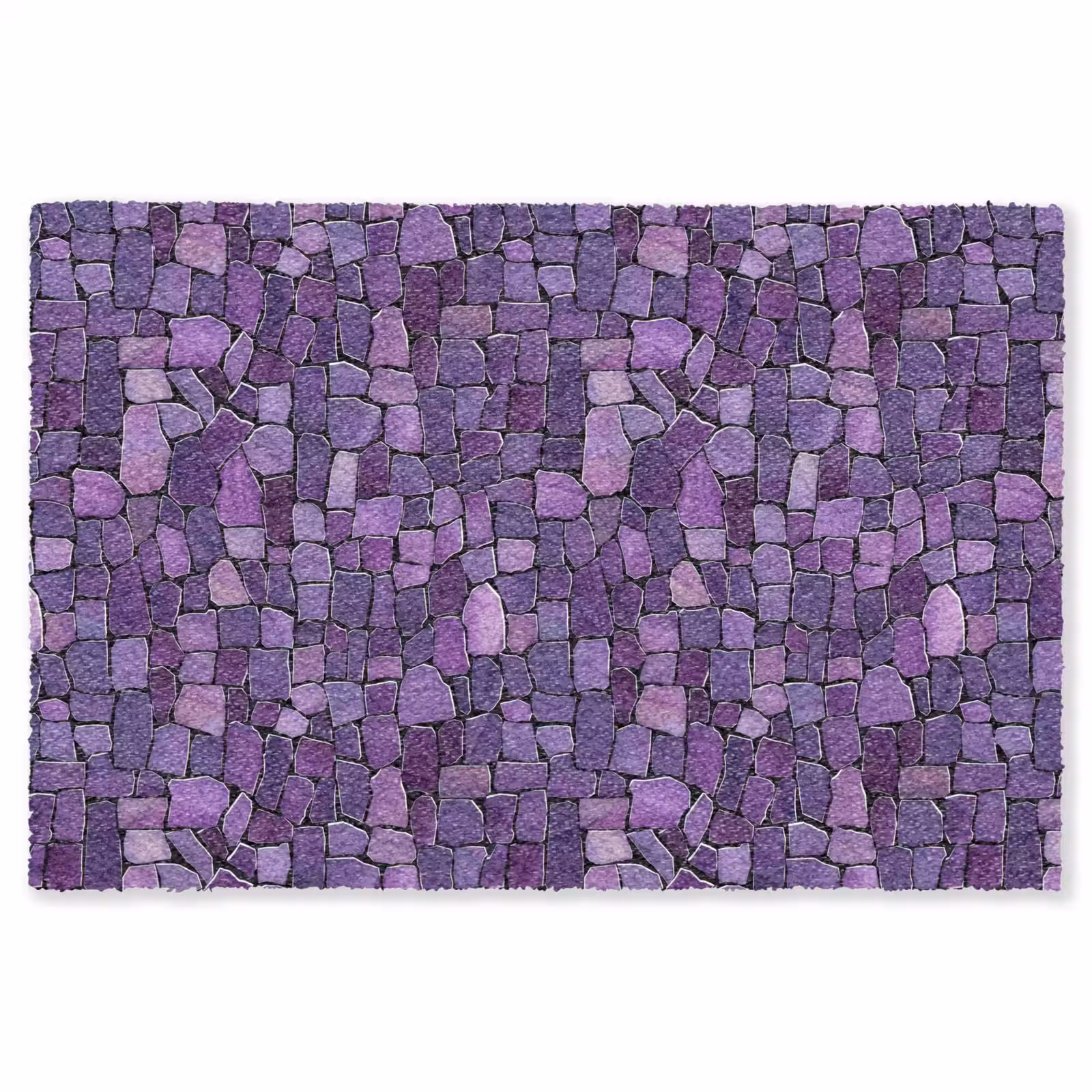 Teppich - Lila – Mosaik – Scherben – Stein – Muster — 1