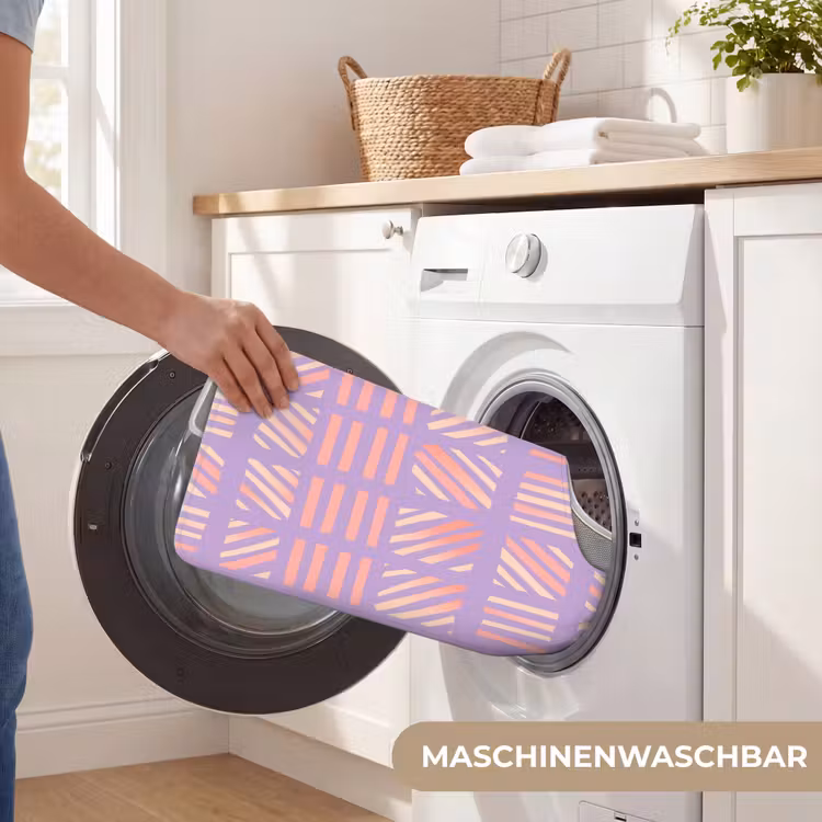 WC Vorleger - Lila – Rosa – Geometrisch – Streifen – Blöcke – Muster — 7