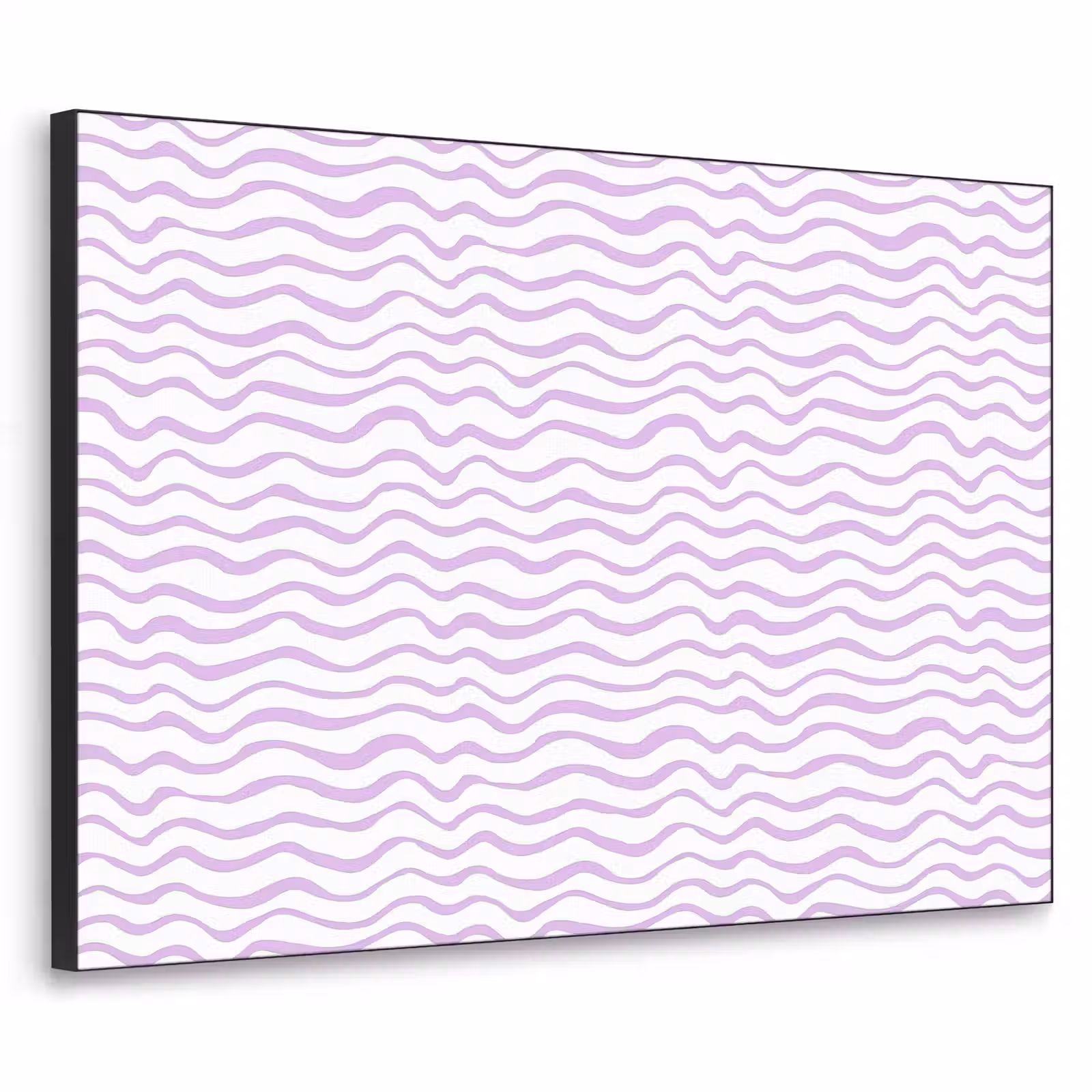 Art Frame - Lila – Geometrisch – Wellen – Linien – Muster — 1