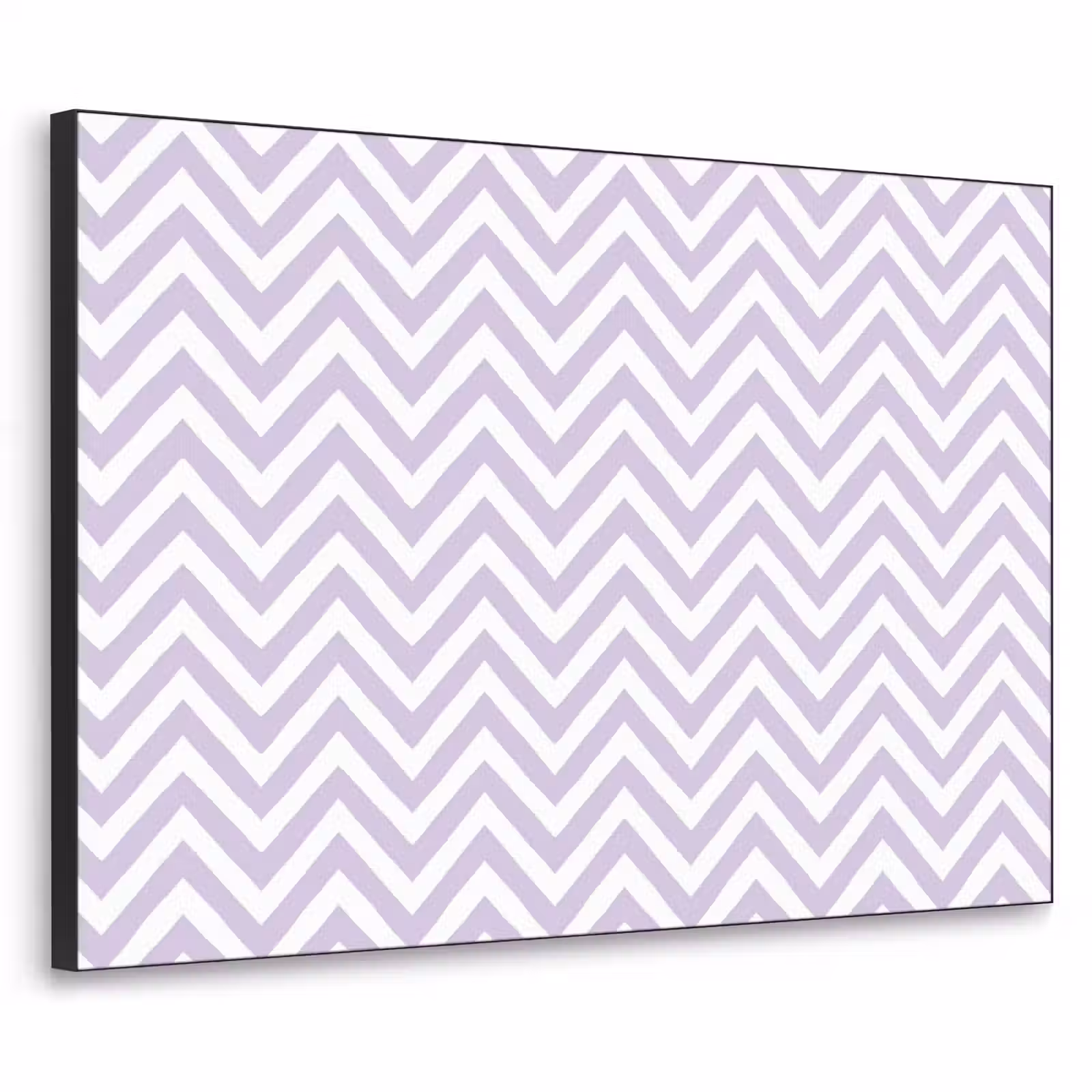 Art Frame - Lila – Geometrisch – Chevron – Zickzack – Muster — 1