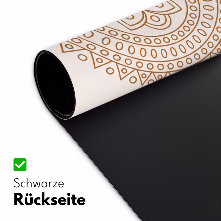 Schreibtischunterlage - Mandala – Geometrisch – Abstrakt – Orientalisch – Braun — 2