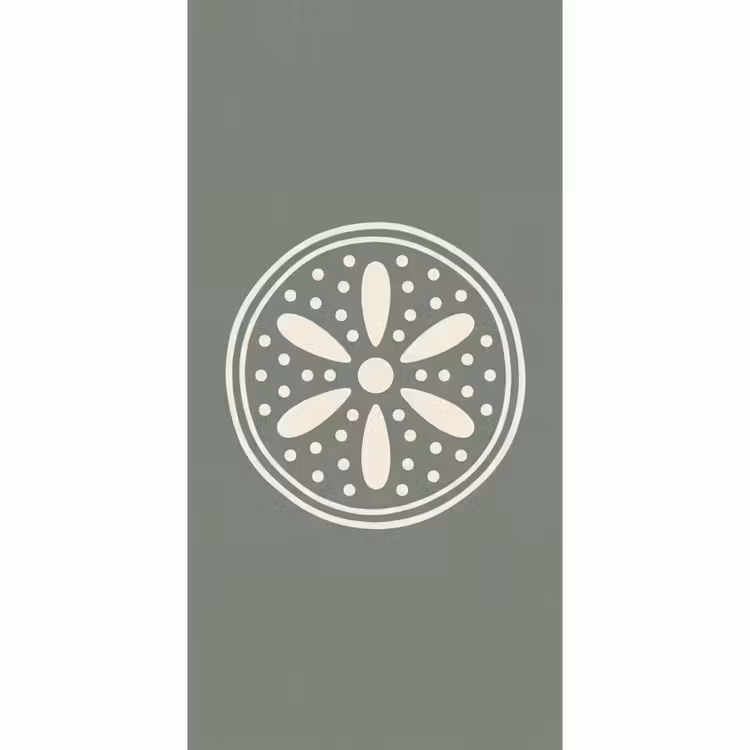 Tapete - Muster – Kreis – Abstrakt – Grün – Dekoration — 2