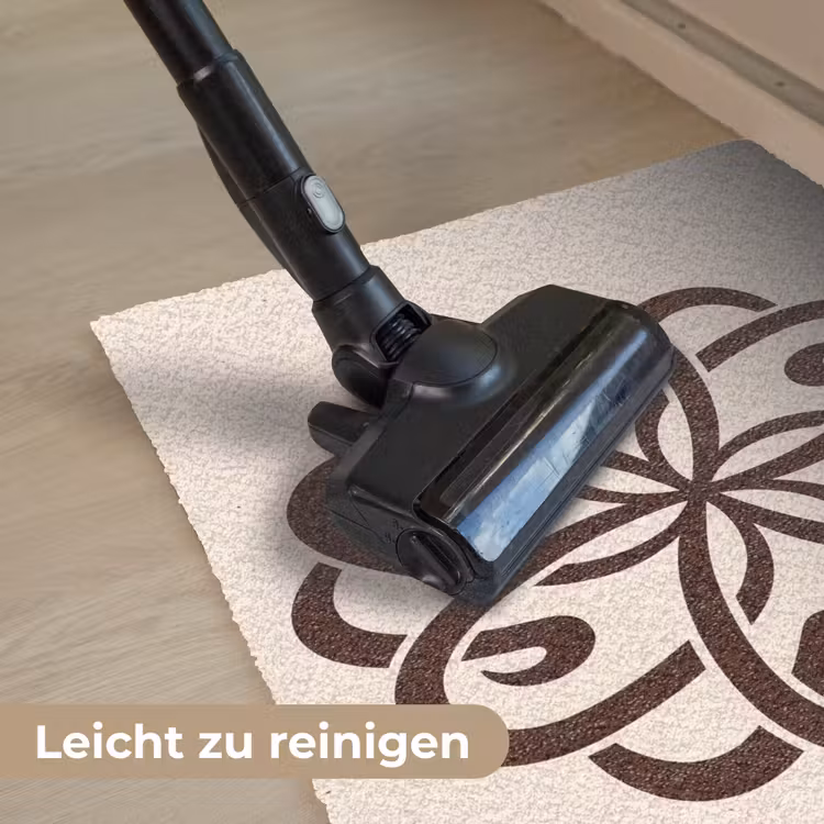 Fußmatte - Muster – Knopf – Abstrakt – Modern – Braun — 9