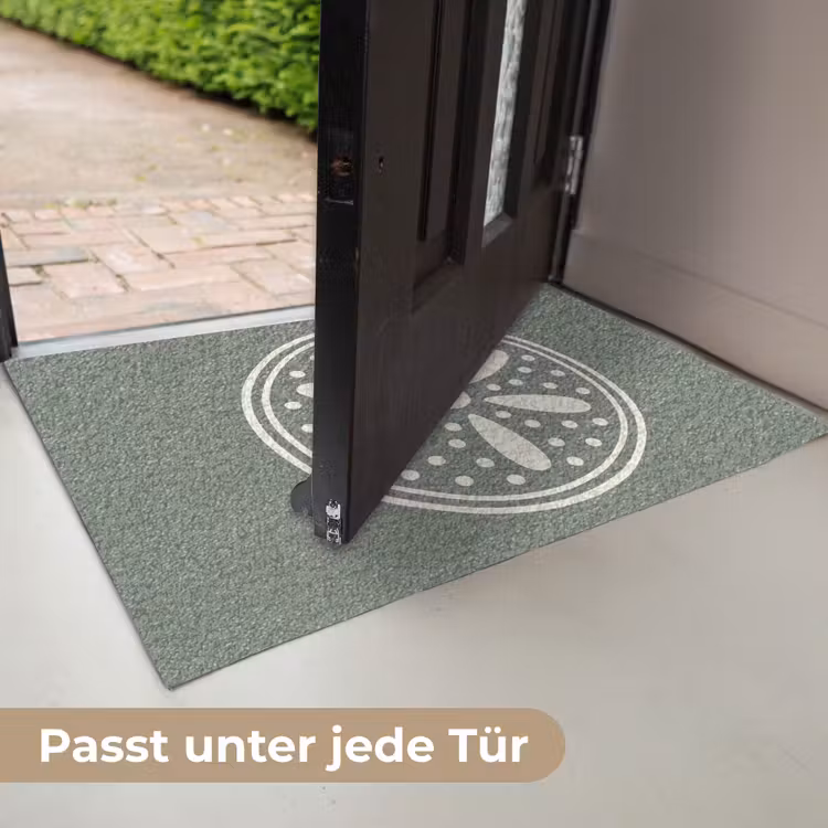 Fußmatte - Muster – Kreis – Abstrakt – Grün – Dekoration — 7