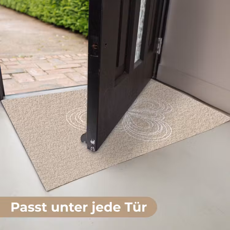 Fußmatte - Muster – Linien – Abstrakt – Minimalistisch – Beige — 7