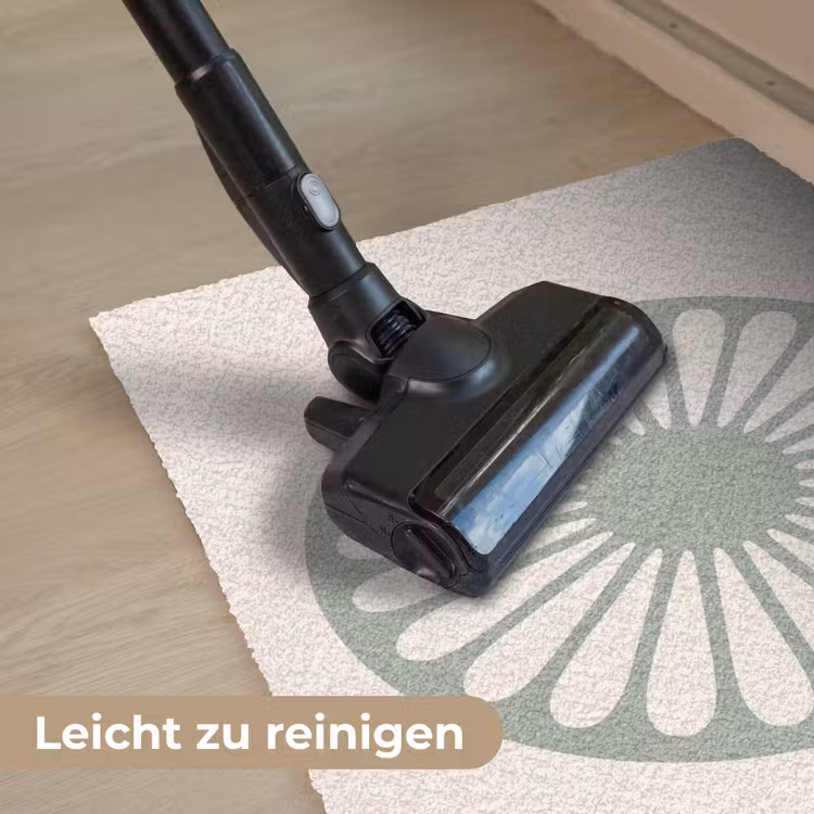 Fußmatte - Zusammenfassung – Muster – Radial – Modern – Grün — 9