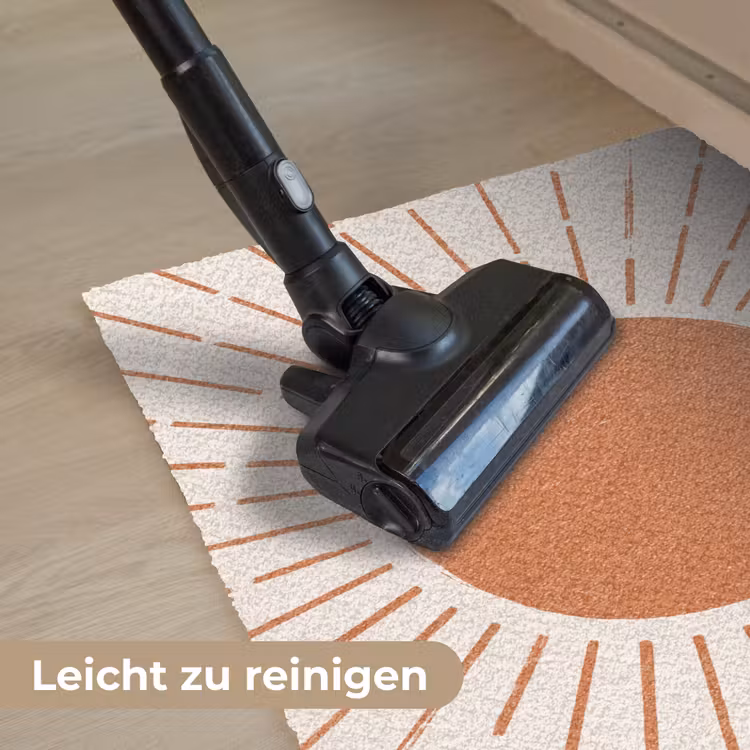 Fußmatte - Sonne – Strahlen – Abstrakt – Terrakotta – Modern — 9