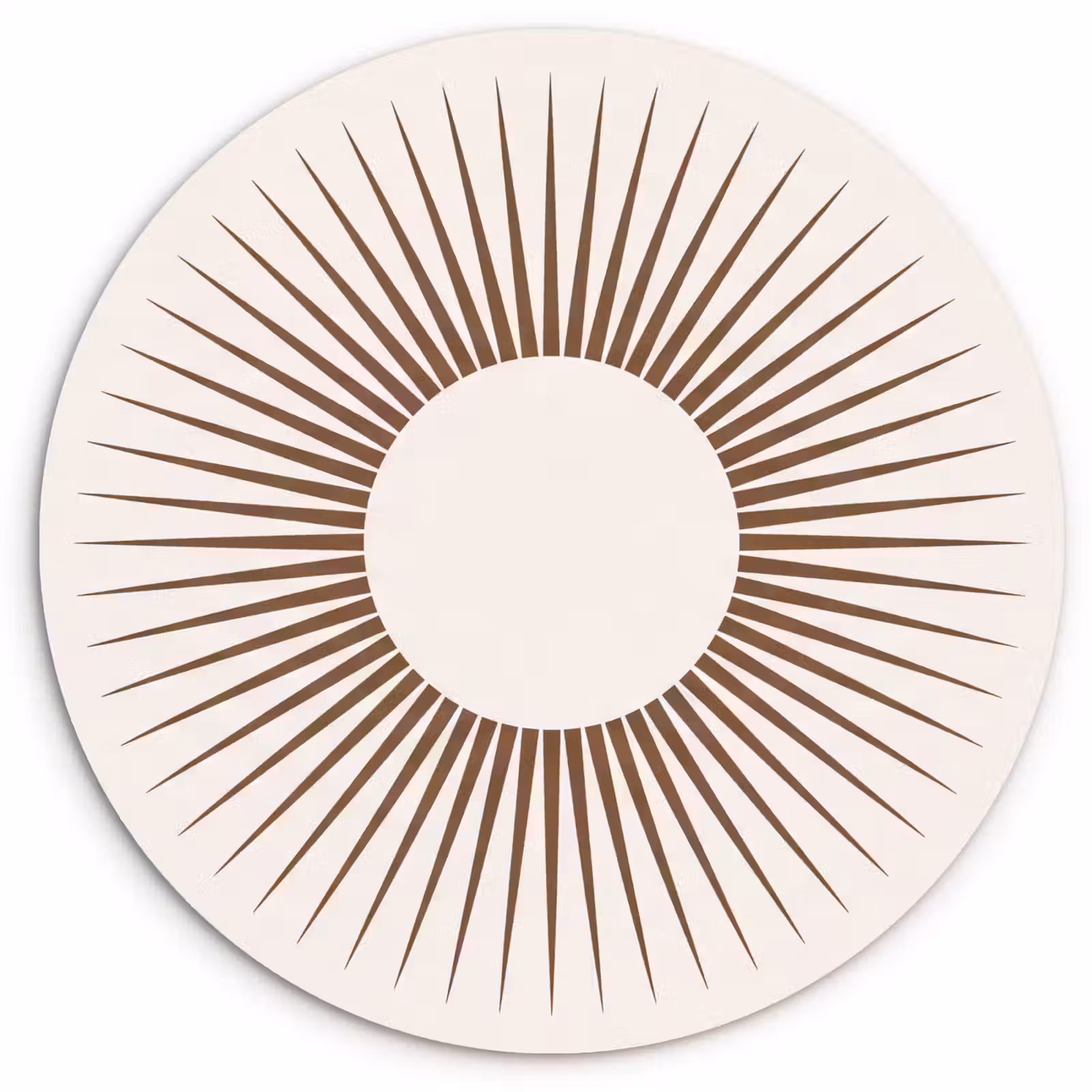 Forexbild Rund - Zusammenfassung – Sonne – Symbol – Modern – Beige — 1