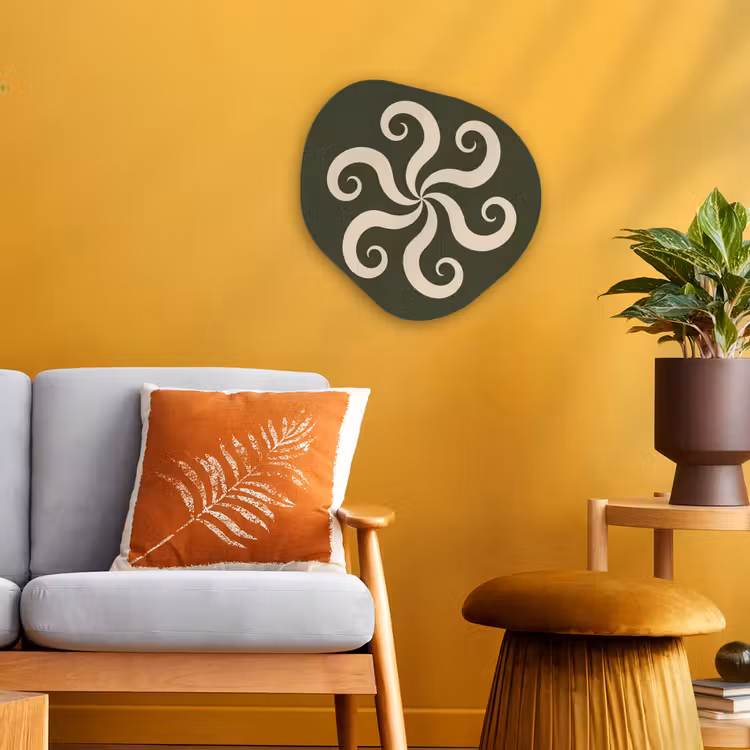 Forexbild Organische Form - Muster – Spirale – Abstrakt – Modern – Grün — 3