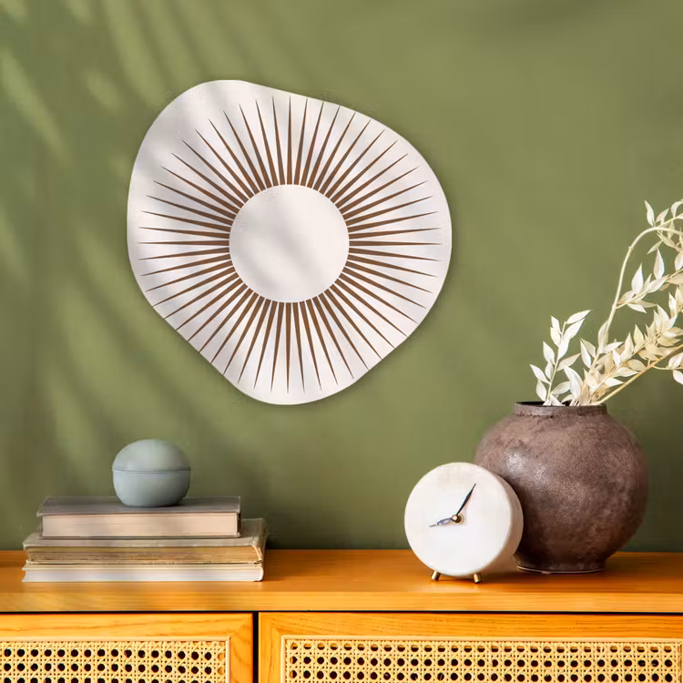 Forexbild Organische Form - Zusammenfassung – Sonne – Symbol – Modern – Beige — 2