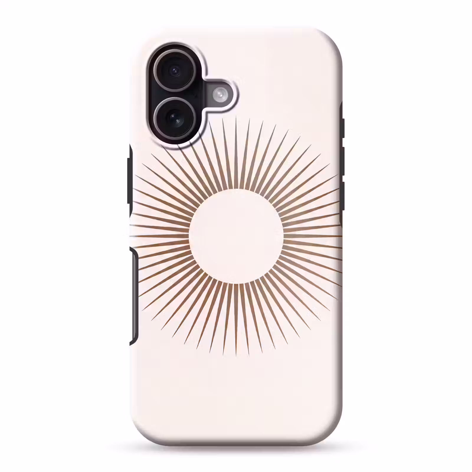 Handyhülle Toughcase - Zusammenfassung – Sonne – Symbol – Modern – Beige — 1