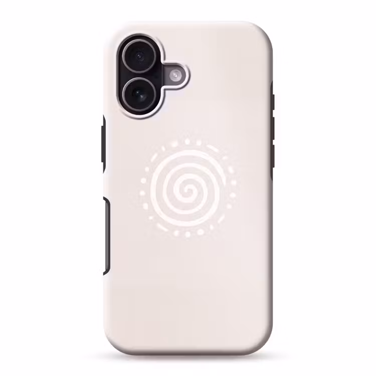 Handyhülle Toughcase - Symbol – Spirale – Abstrakt – Minimalistisch – Beige — 1