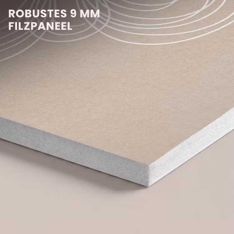Akustikbild - Muster – Linien – Abstrakt – Minimalistisch – Beige — 5