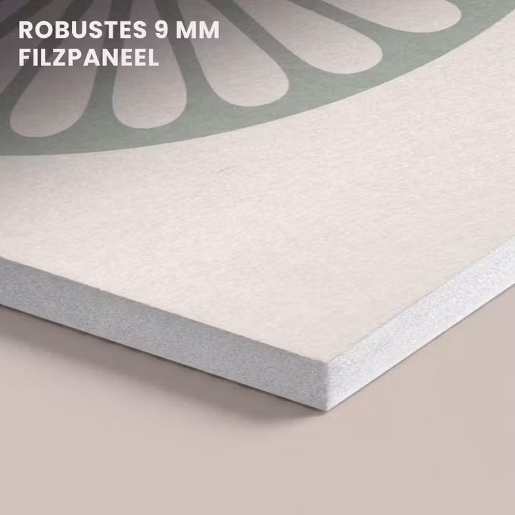 Akustikbild - Zusammenfassung – Muster – Radial – Modern – Grün — 5