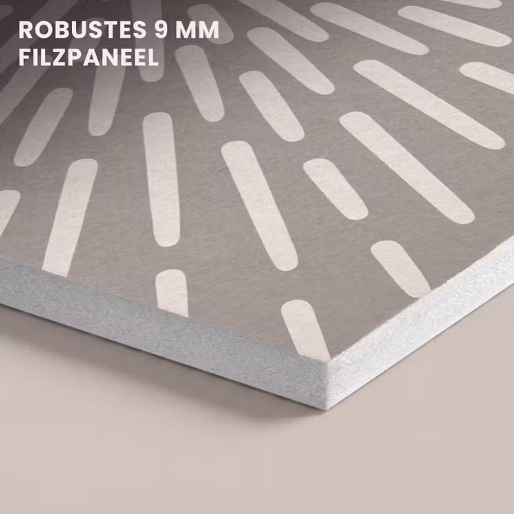 Akustikbild - Muster – Strahlen – Abstrakt – Modern – Grau — 5