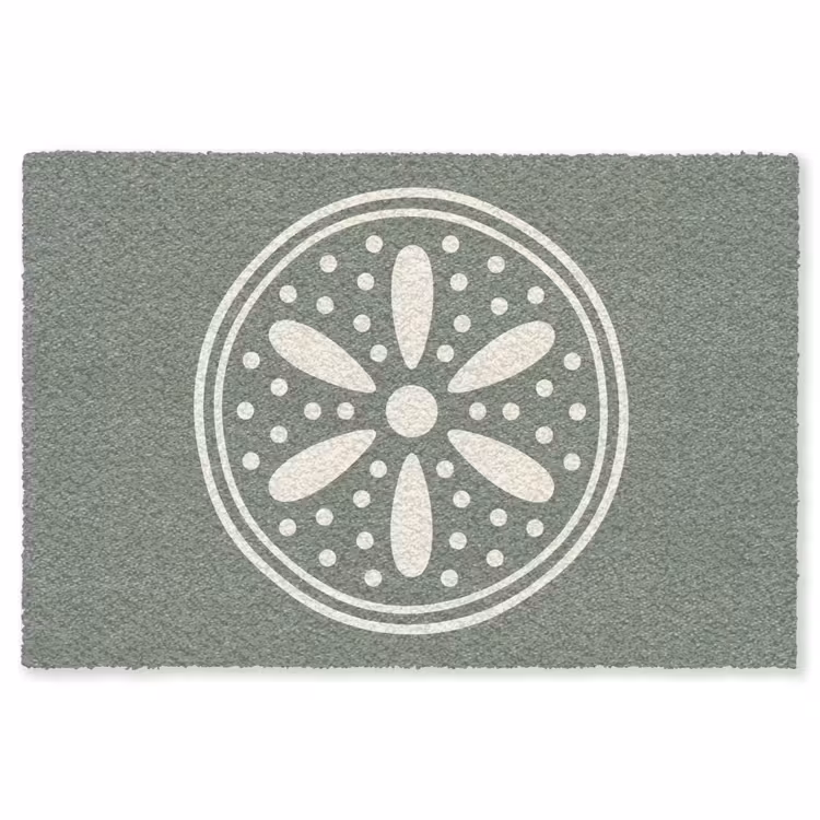 Teppich - Muster – Kreis – Abstrakt – Grün – Dekoration — 1