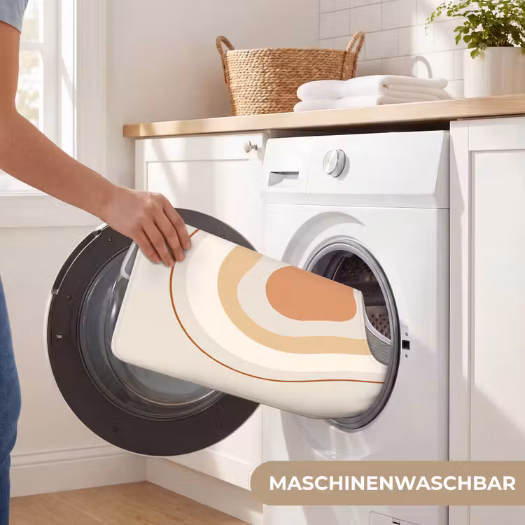 WC Vorleger - Abstrakt – Organisch – Modern – Beige – Kunst — 7