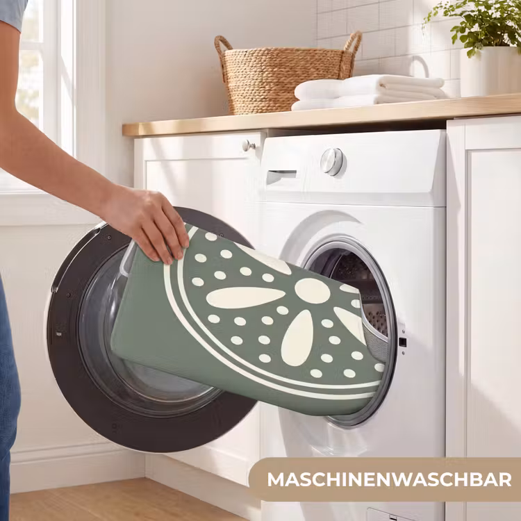 WC Vorleger - Muster – Kreis – Abstrakt – Grün – Dekoration — 7