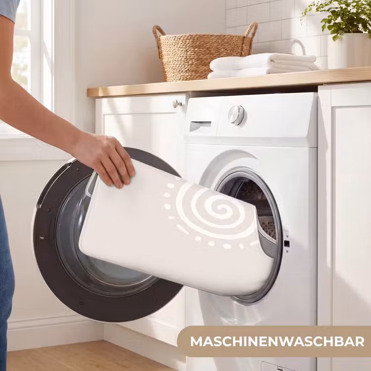 WC Vorleger - Symbol – Spirale – Abstrakt – Minimalistisch – Beige — 7