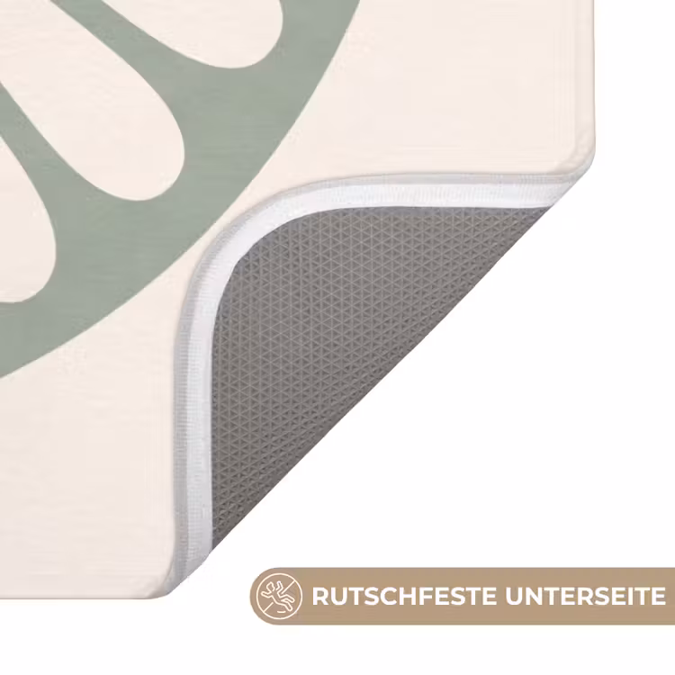 WC Vorleger - Zusammenfassung – Muster – Radial – Modern – Grün — 3